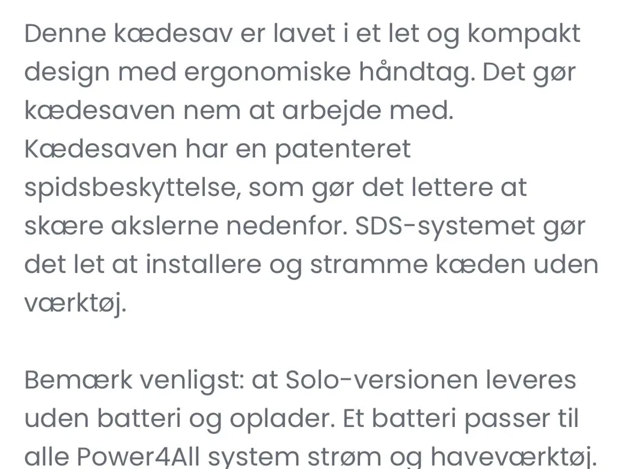 Billede 4 - Bosch kædesav