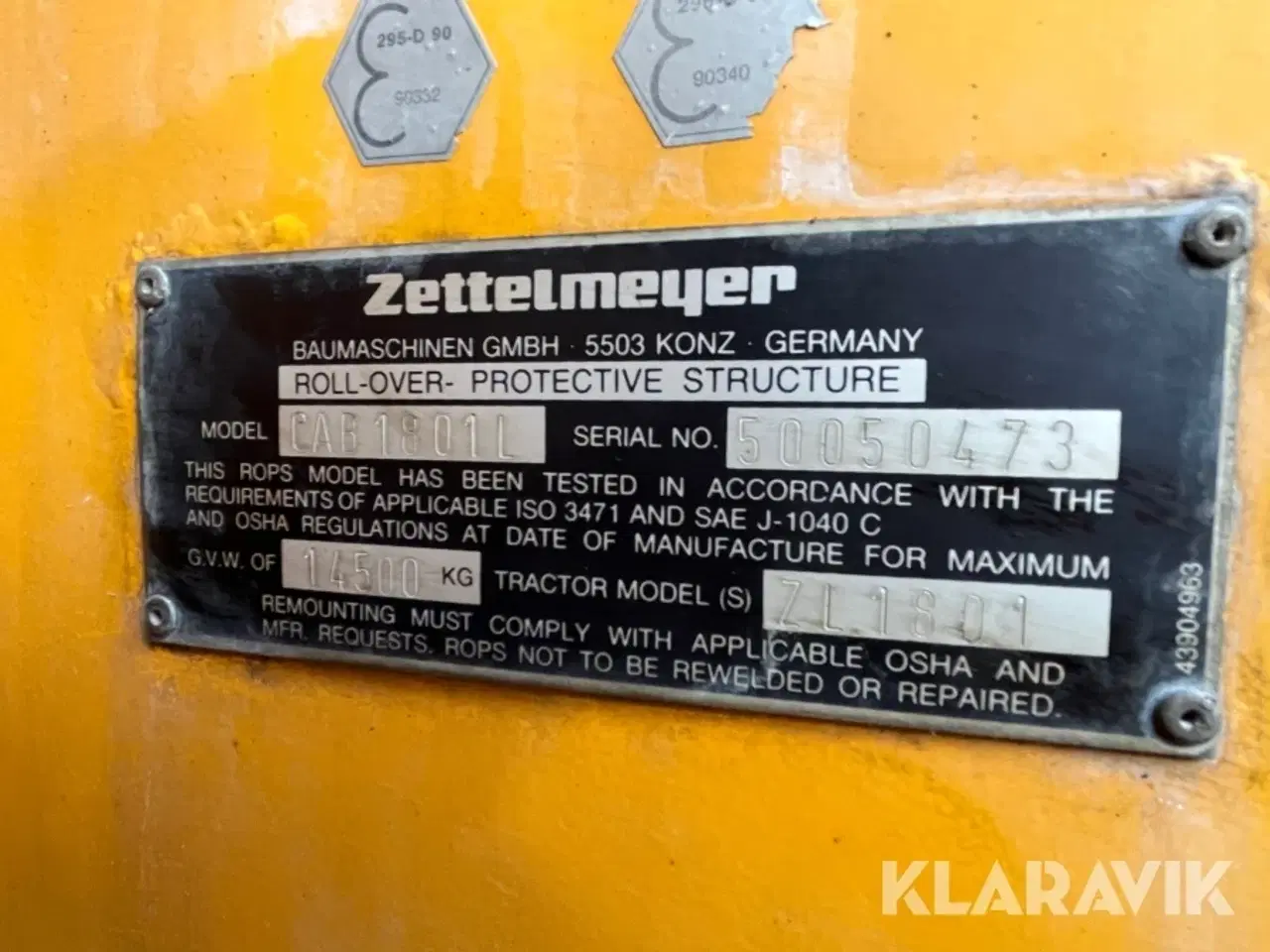 Billede 8 - Gummiged Zettelmeyer ZL 1801