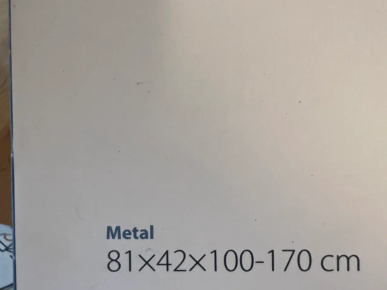 Billede 4 - Justerbart Tøjstativ Mål: 81 x 42 x 1o0 x 170