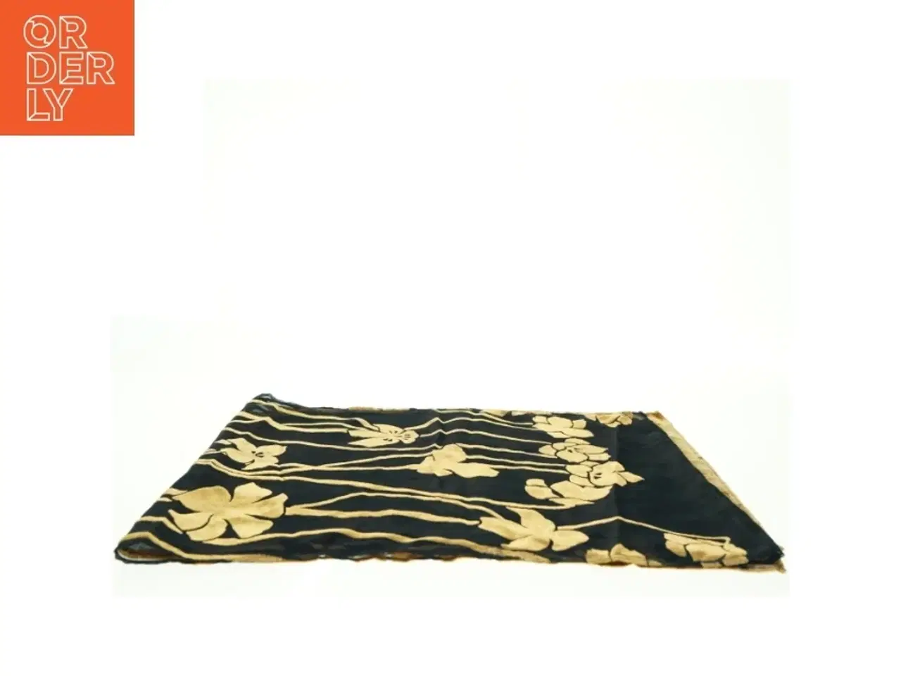 Billede 4 - Tørklæde med blomstermønster fra Vera Mont (str. 200 x. 36 cm)