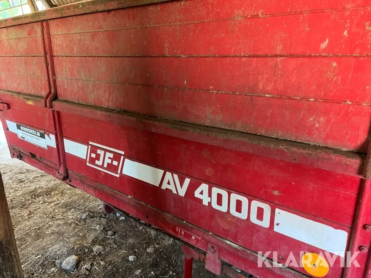 Billede 11 - Møgspreder JF AV 4000