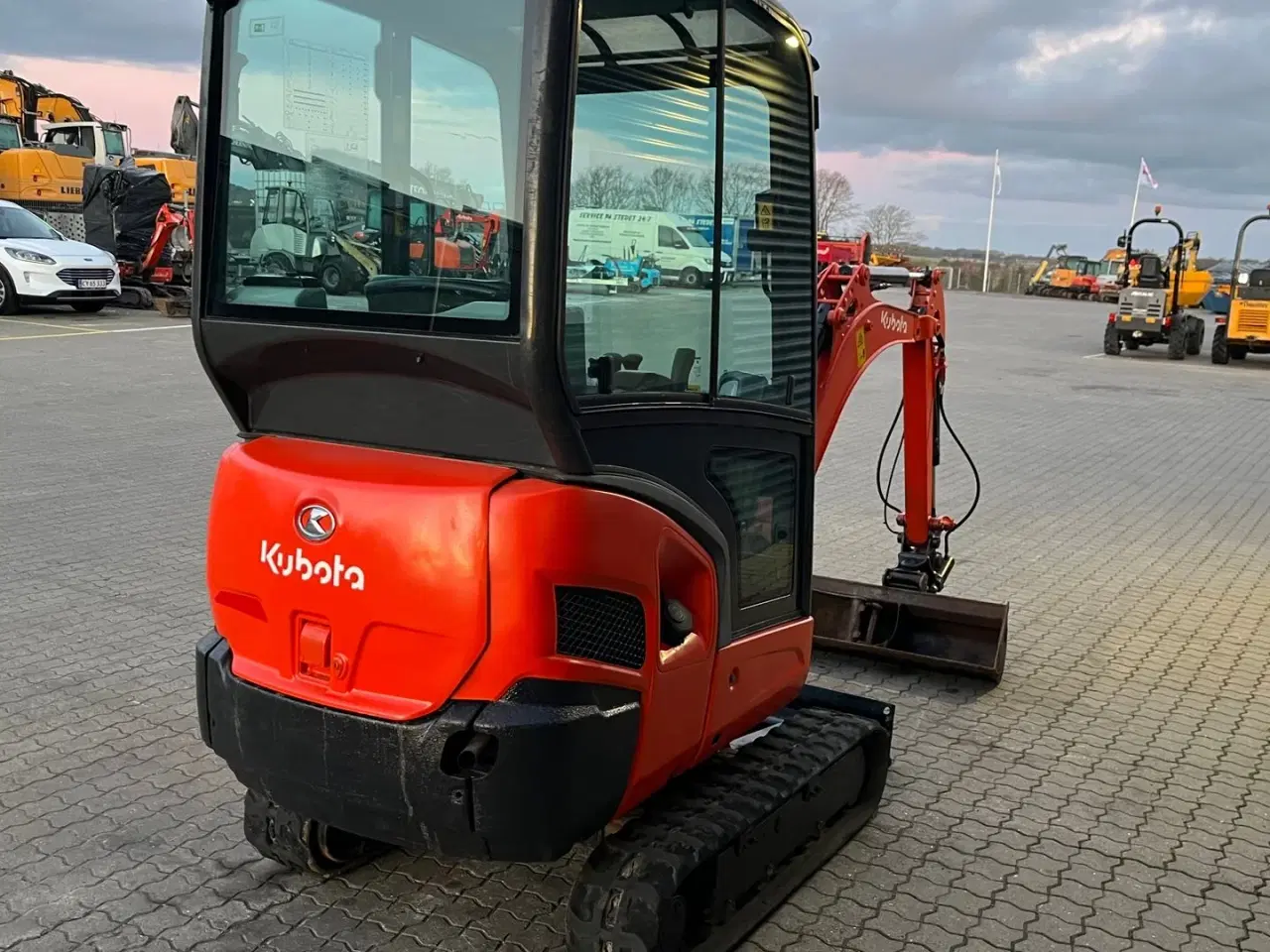 Billede 4 - Kubota KX016-4 Tiltman med hydraulisk skovlskifte