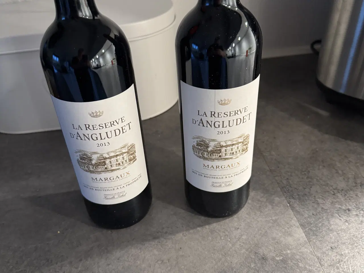 Billede 1 - 2 flasker rødvin