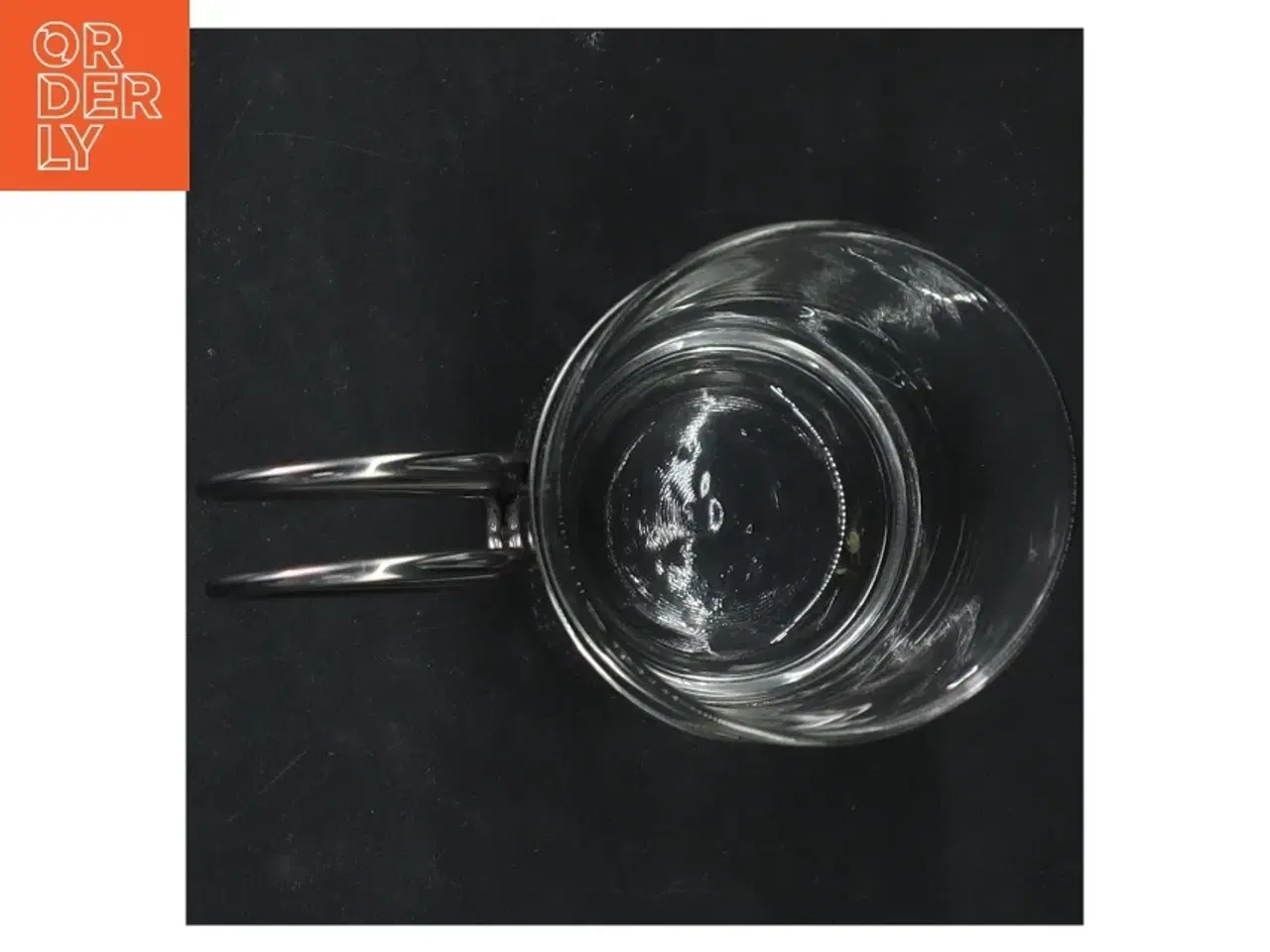 Billede 4 - Sæt med 6 glas med metalhåndtag (str. 13,5 cm. 6 styk)