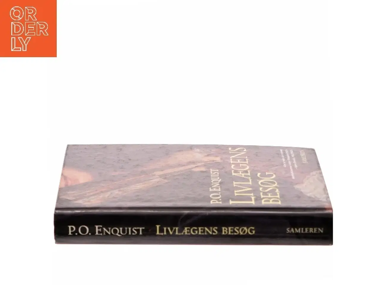 Billede 2 - Livlægens besøg : roman af Per Olov Enquist (Bog)