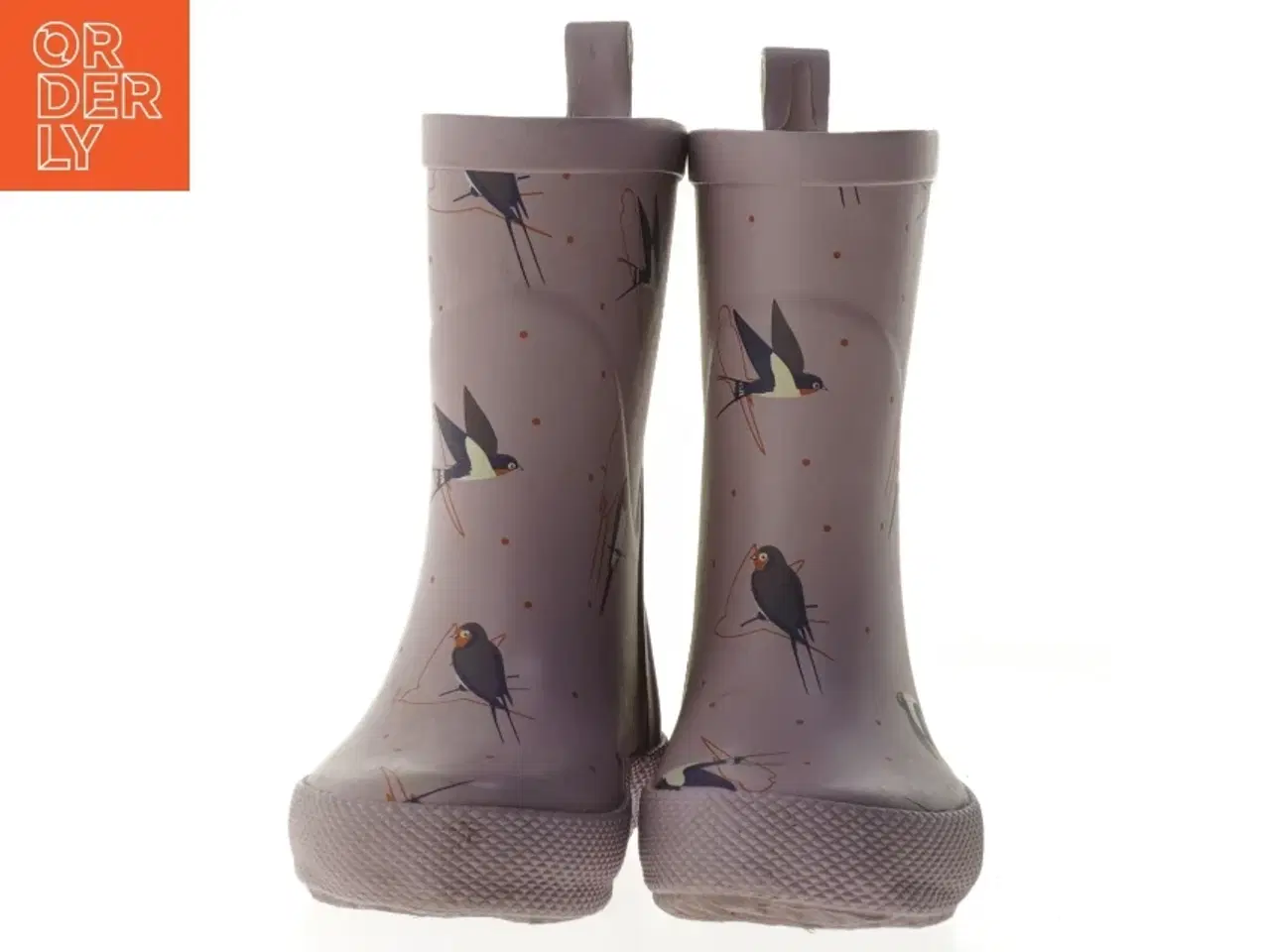 Billede 4 - Børnegummistøvler med fugleprint fra CeLaVi (str. 20 )