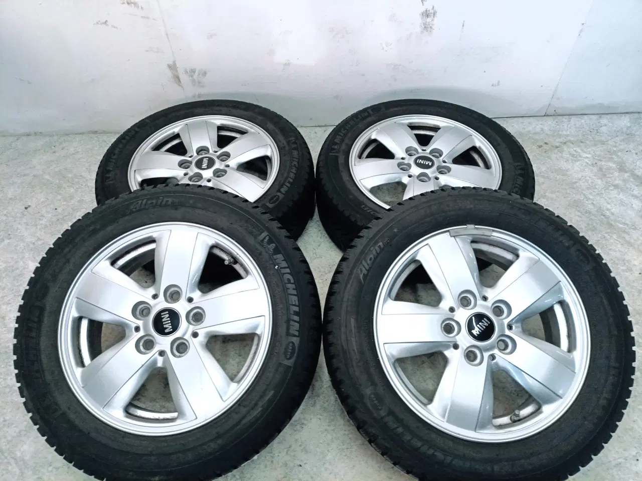 Billede 3 - 5x112 15" ET46 nav 66,6æ MINI vintersæt inkl.TPMS