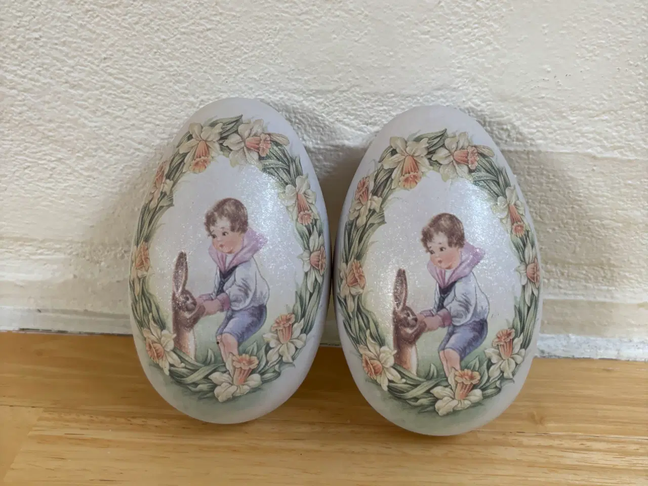 Billede 1 - Påskeæg dekorationsæg i metal