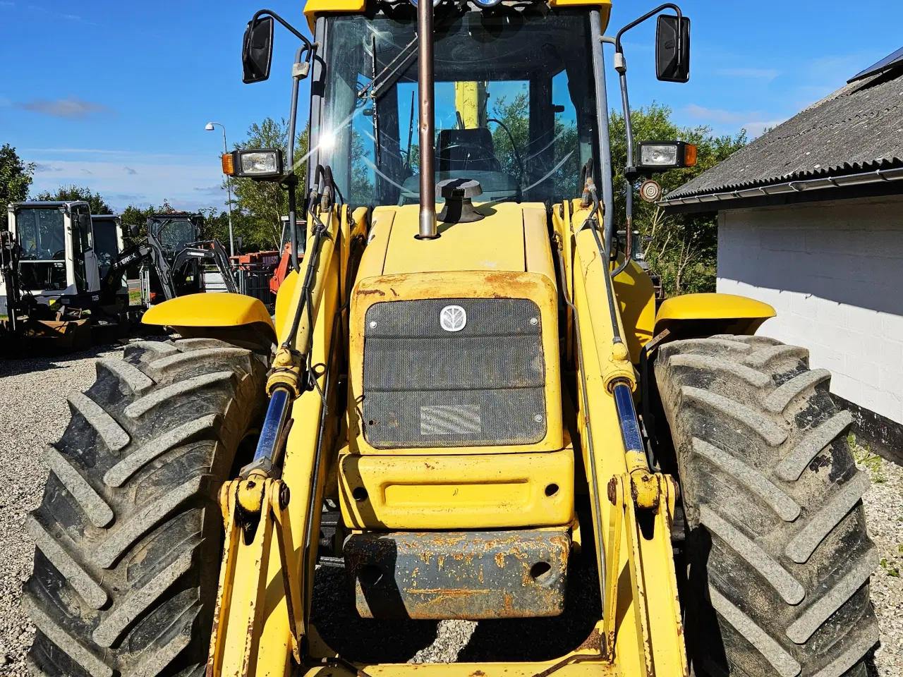 Billede 3 - New Holland LB115 / skovlsæt / udskud / 6700 timer