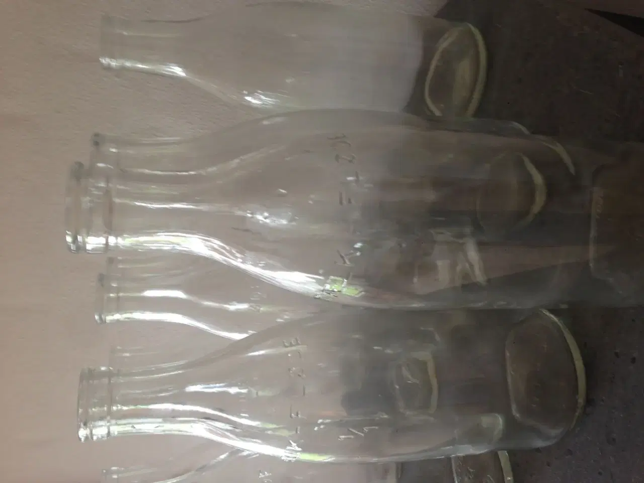 Billede 3 - 12 stk gamle mælke/fløde flasker (1L)