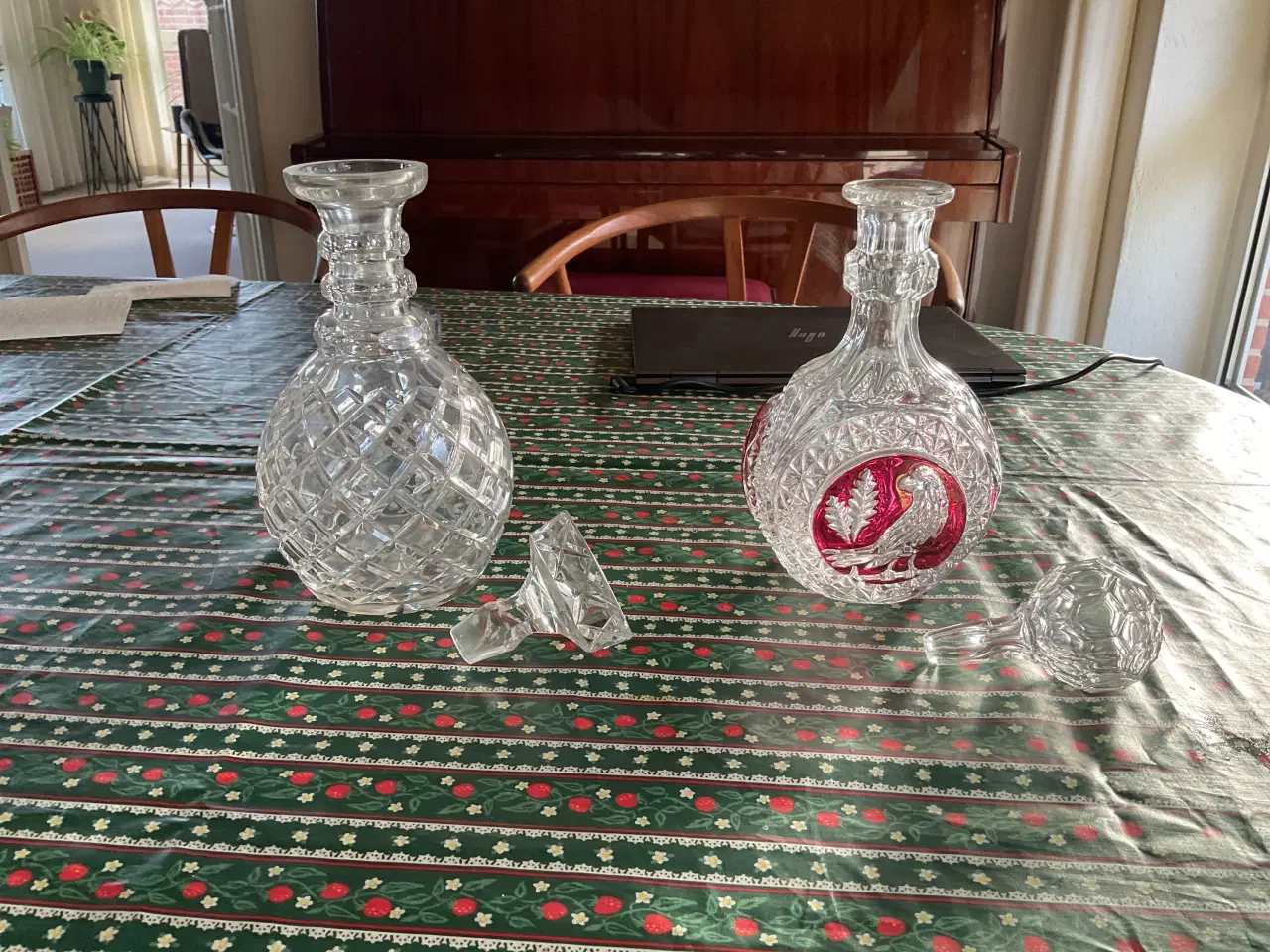 Billede 2 - Vinkaraffel i glas