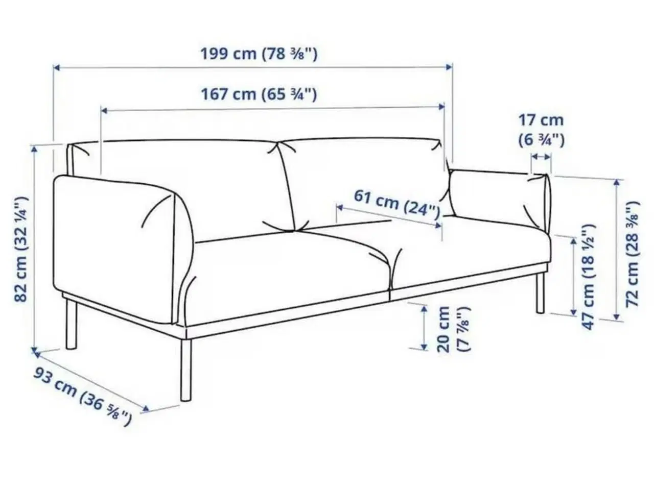 Billede 4 - ÄPPLARYD/APPLARYD SOFA IKEA