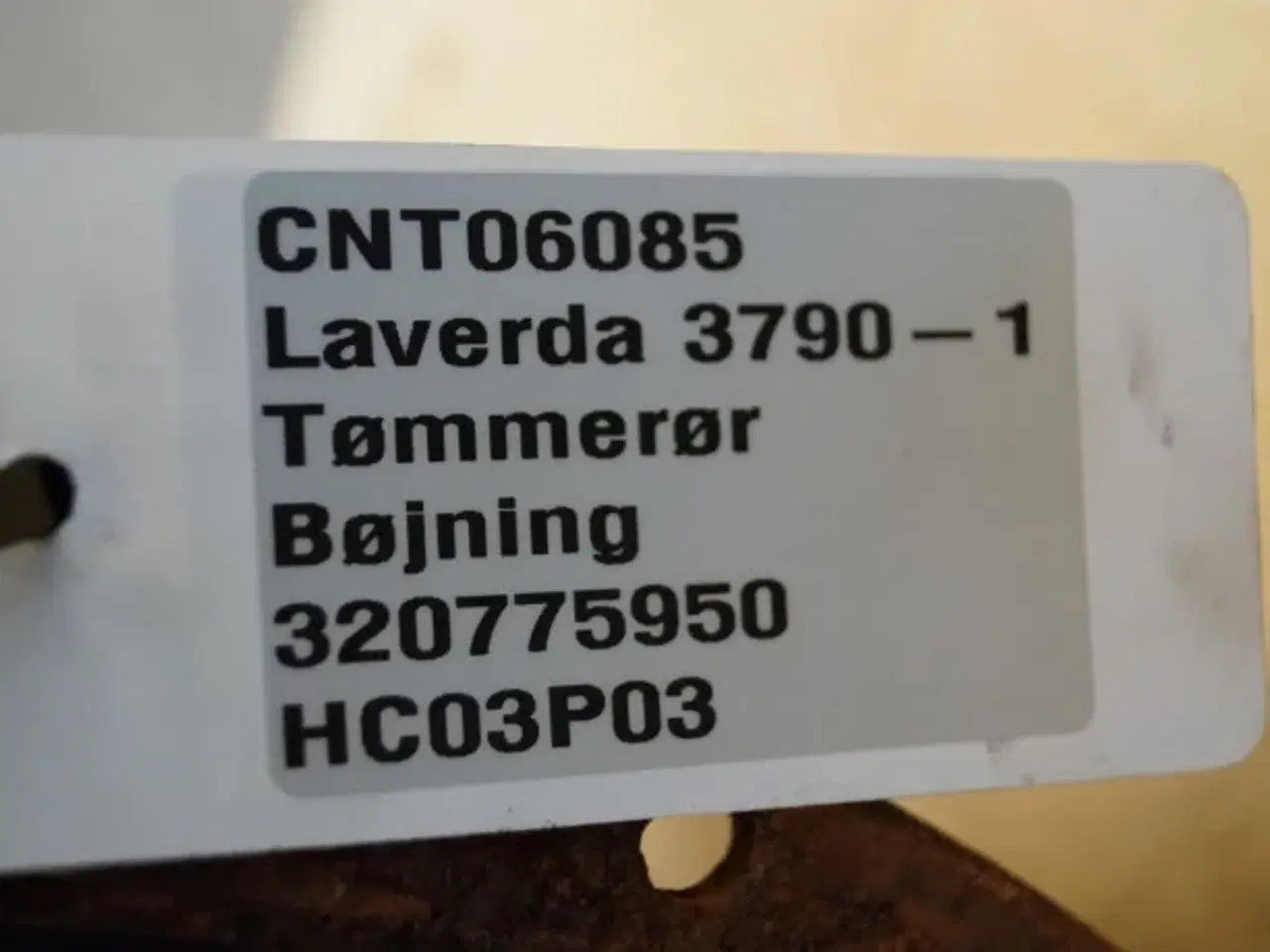 Billede 15 - Laverda 3790 Tømmerør Bøjning 320775950