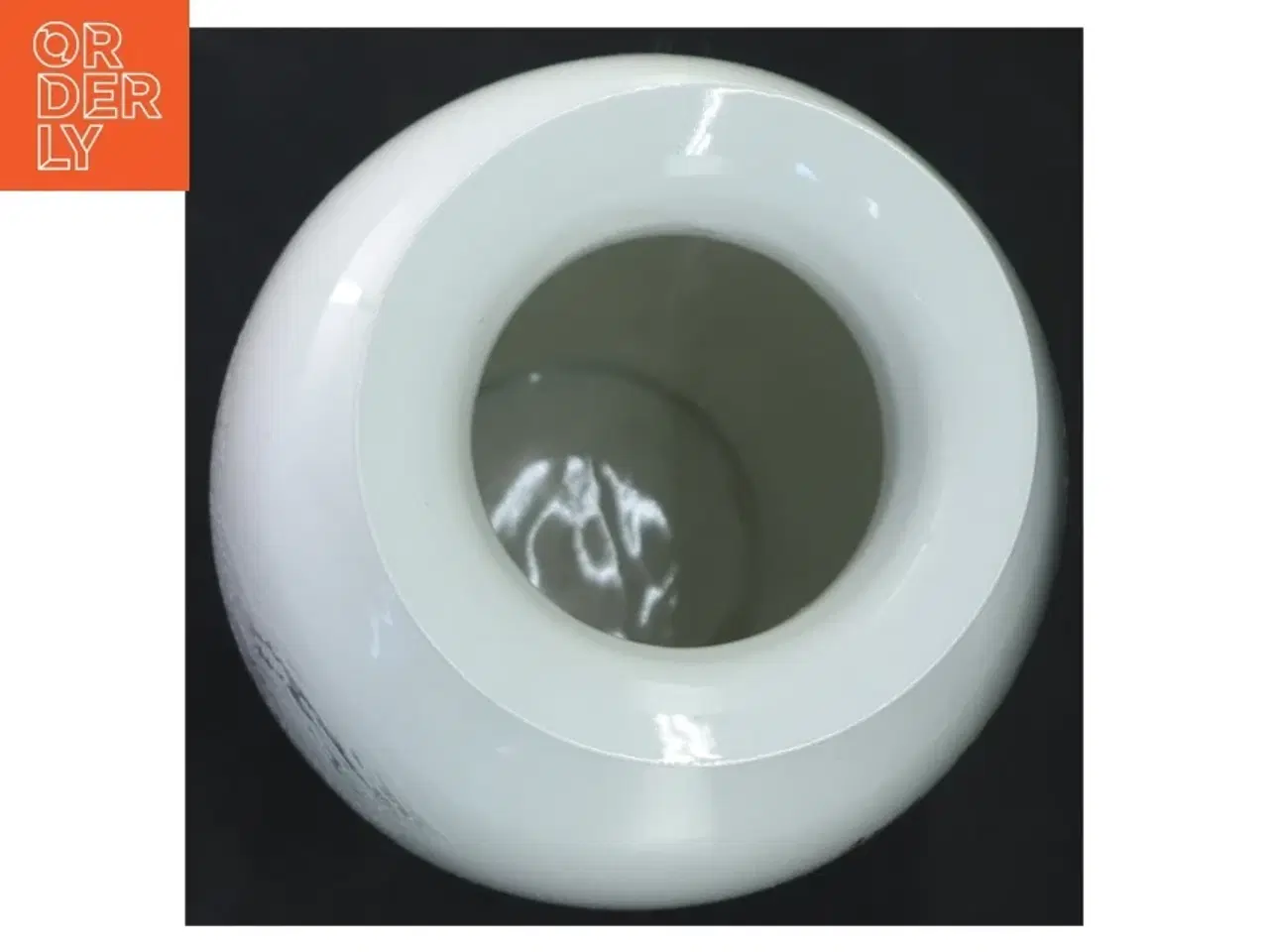 Billede 3 - Porcelænsvase med japansk design (str. 27x12 cm)
