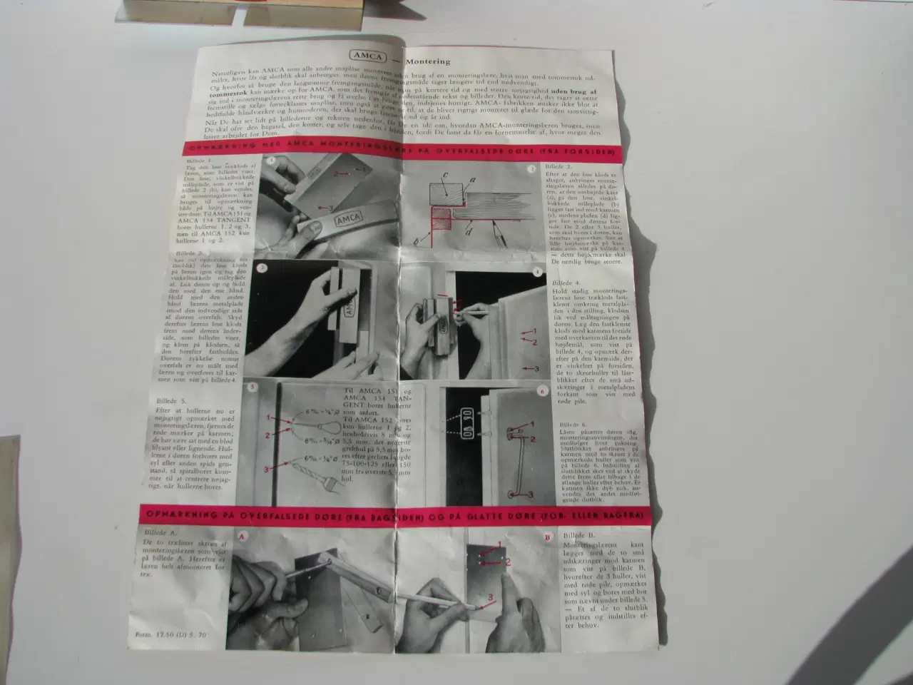 Billede 4 - AMCA monteringslære til Snaplåse