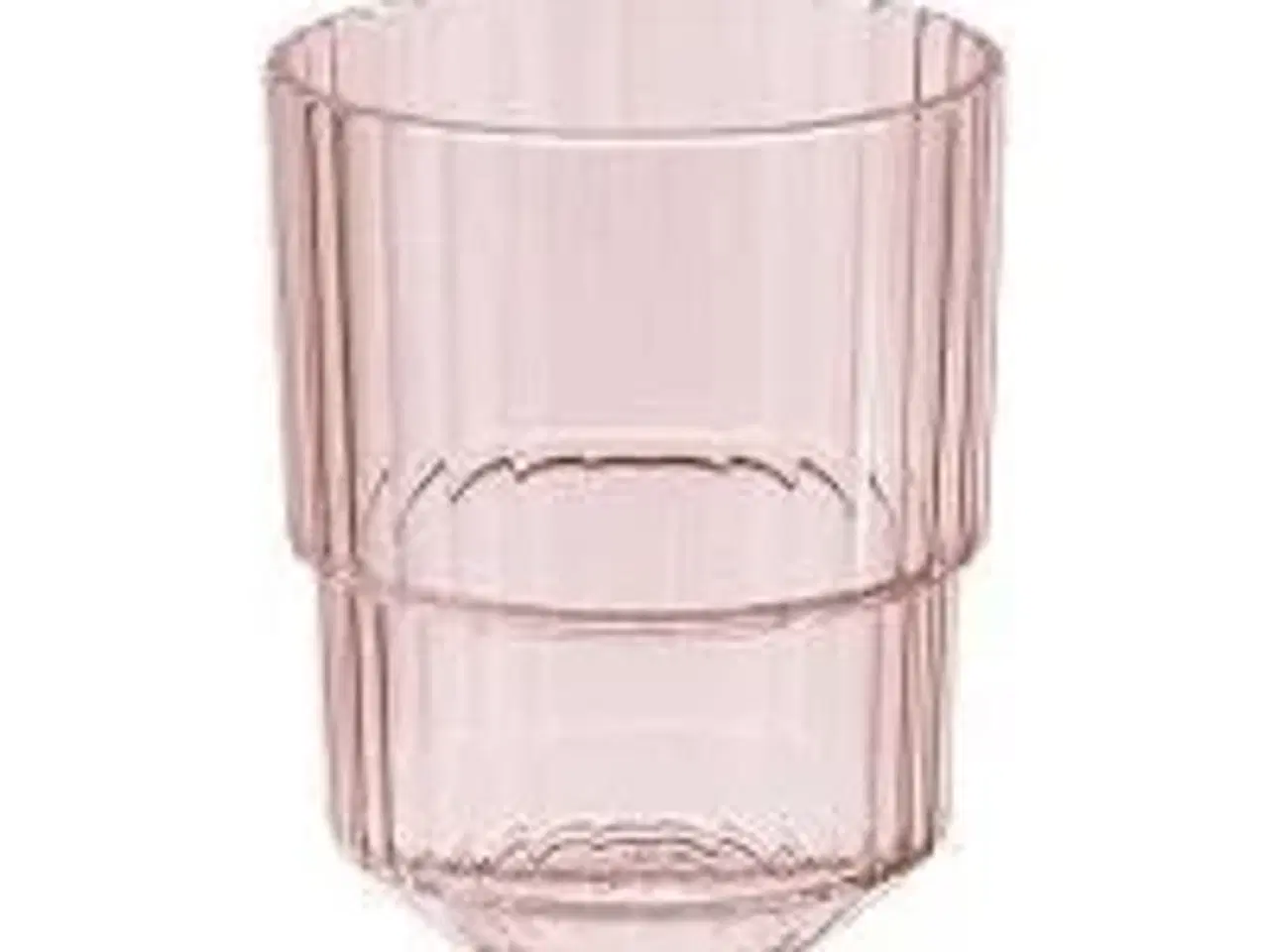 Billede 1 - 48 stk. Drikkeglas lyserød 15 cl Linea