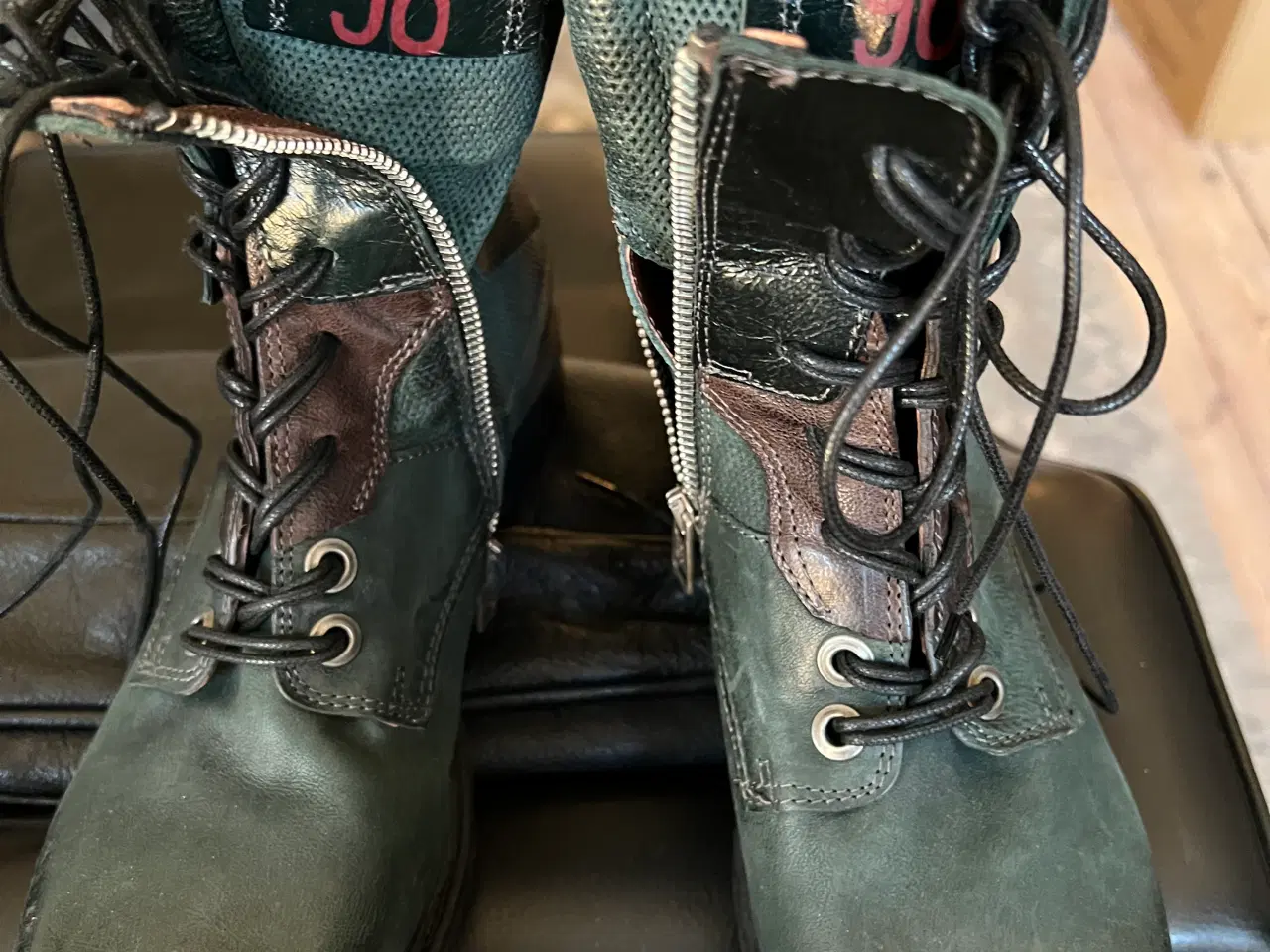Billede 1 - A.S. 98 boots læder høj støvle