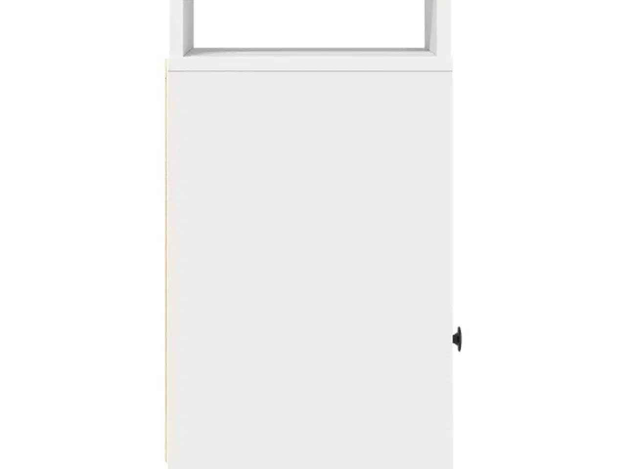 Billede 6 - Sengebord med skuffe 25x31x66 cm hvid