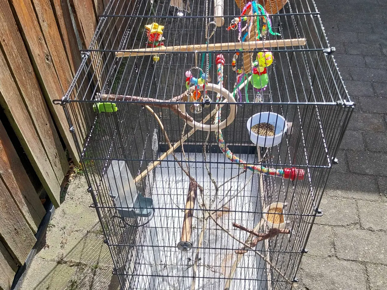 Billede 7 - Fuglebur 86 x 76 x 45 cm