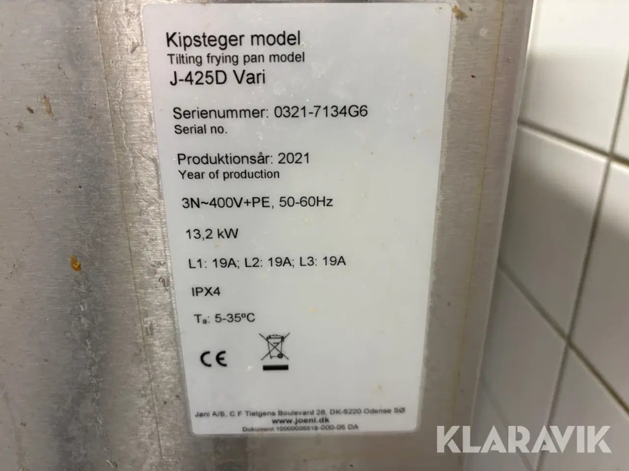 Billede 4 - Kipsteger Jøni J-425D Vari