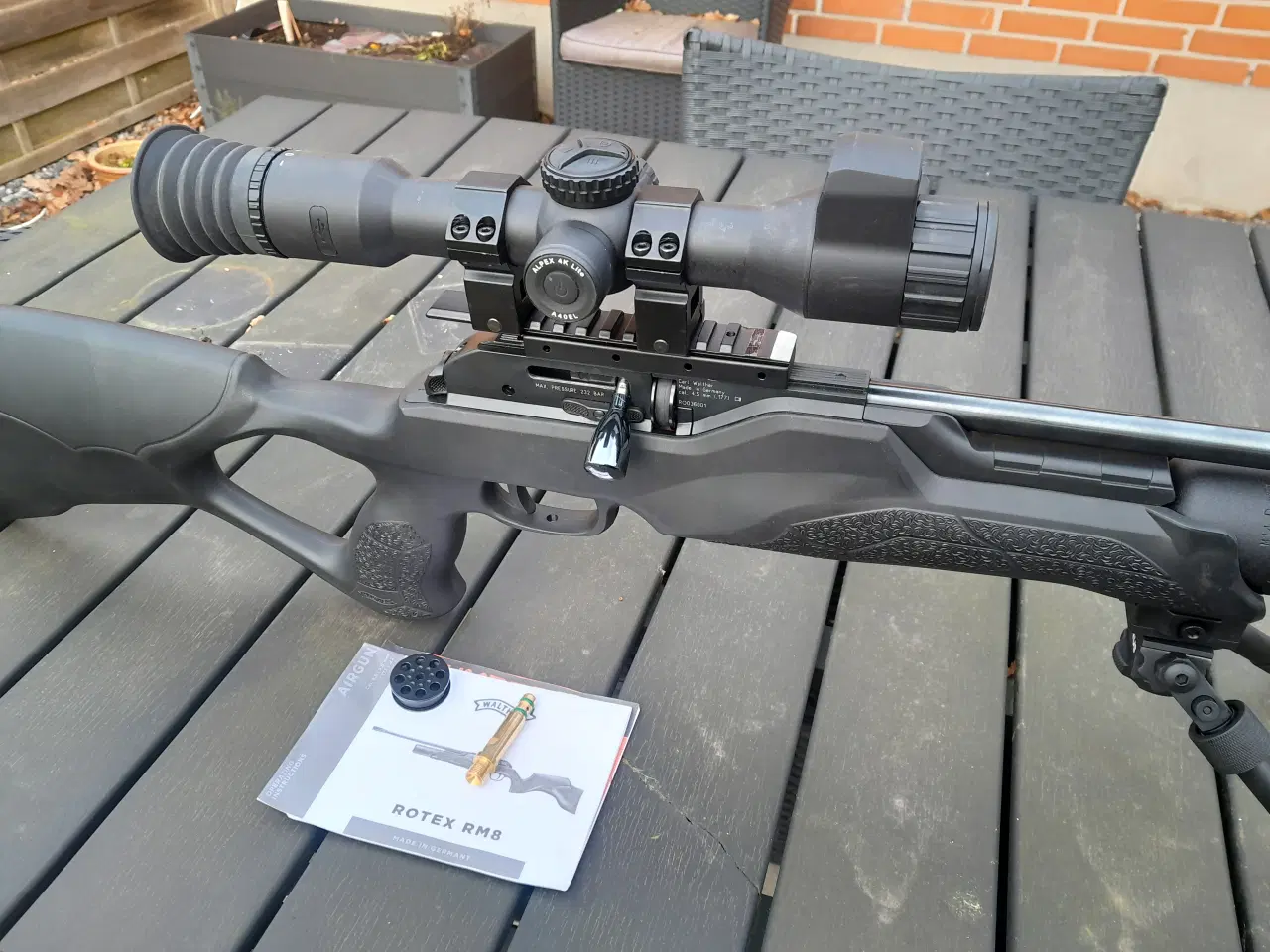Billede 3 - Luftgevær Walther Rotex RM8 Varmint 4,5 mm med int