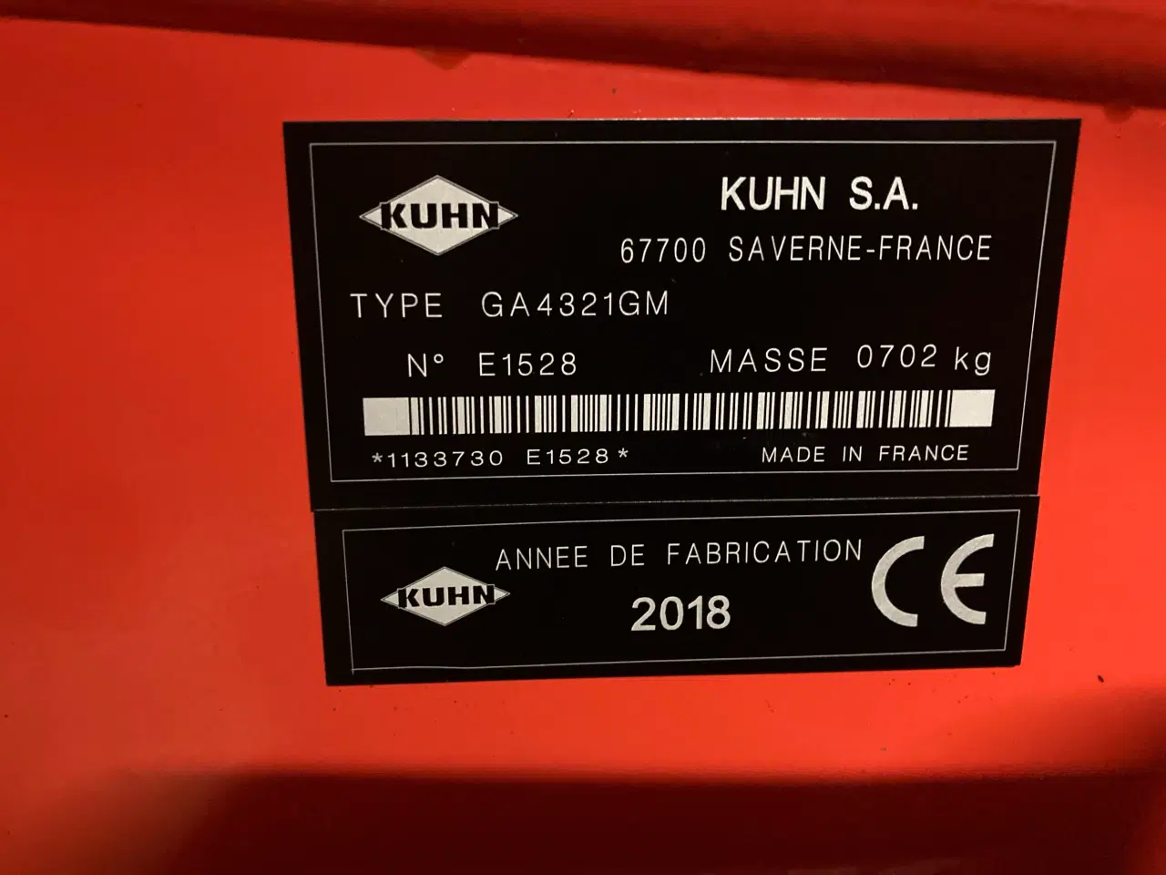 Billede 5 - Kuhn 4321 rive