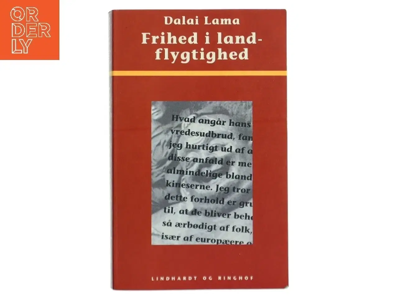 Billede 1 - Frihed i landflygtighed : selvbiografi af Bstan-'dzin-rgya-mtsho (Bog)