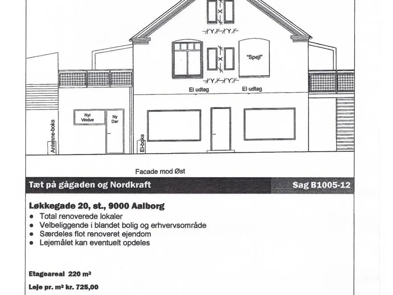 Billede 38 - Centralt beliggende erhvervs lokaler. til mange formål. Tilpasses efter ønske