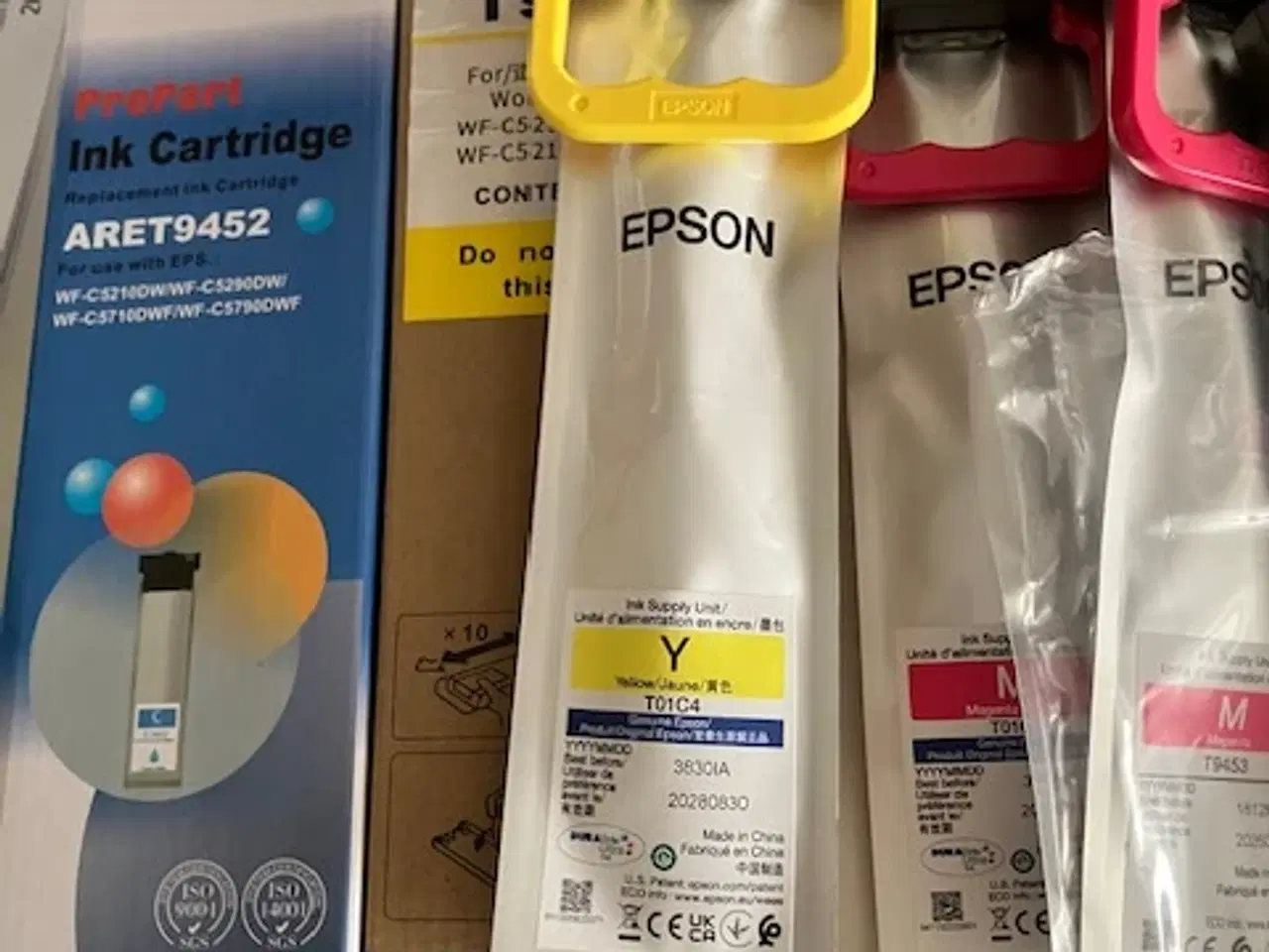 Billede 2 - Epson 5790 Work Forse 9 Patroner 2 Nye t Brugte 