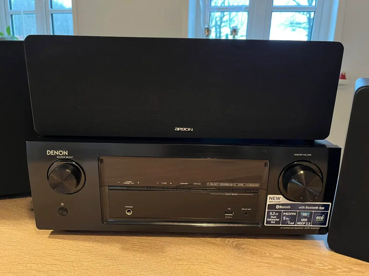 Billede 1 - DENON Receiver og Argon Surround