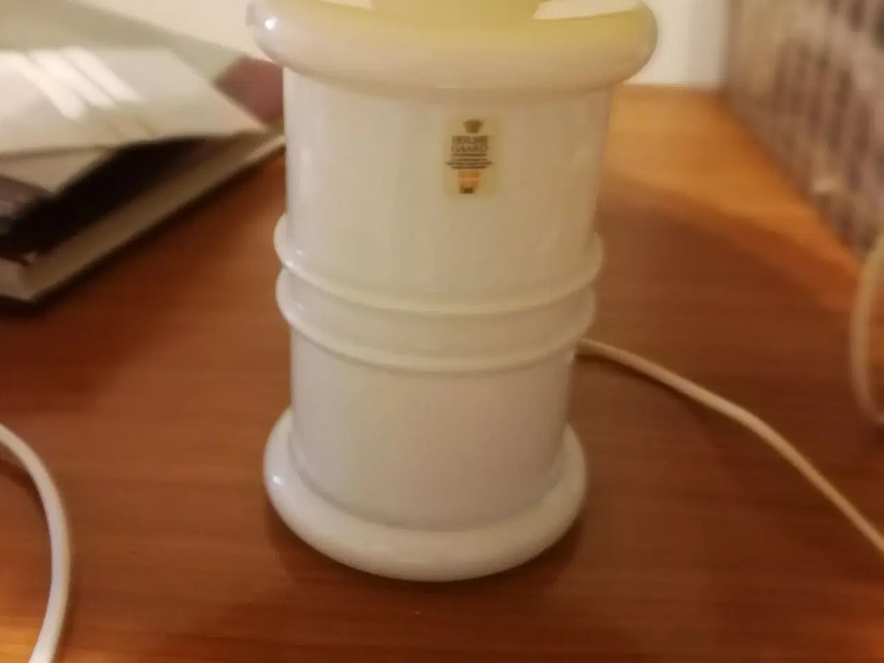 Billede 2 - Fin holmegaard bordlampe apotekeren med skærm 