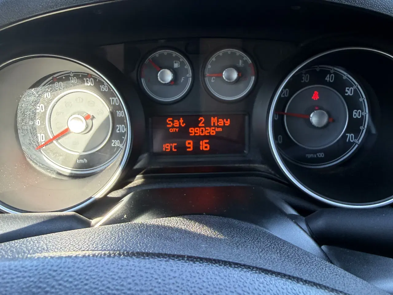 Billede 6 - Fiat Punto EVO hvid  NYSYNET 