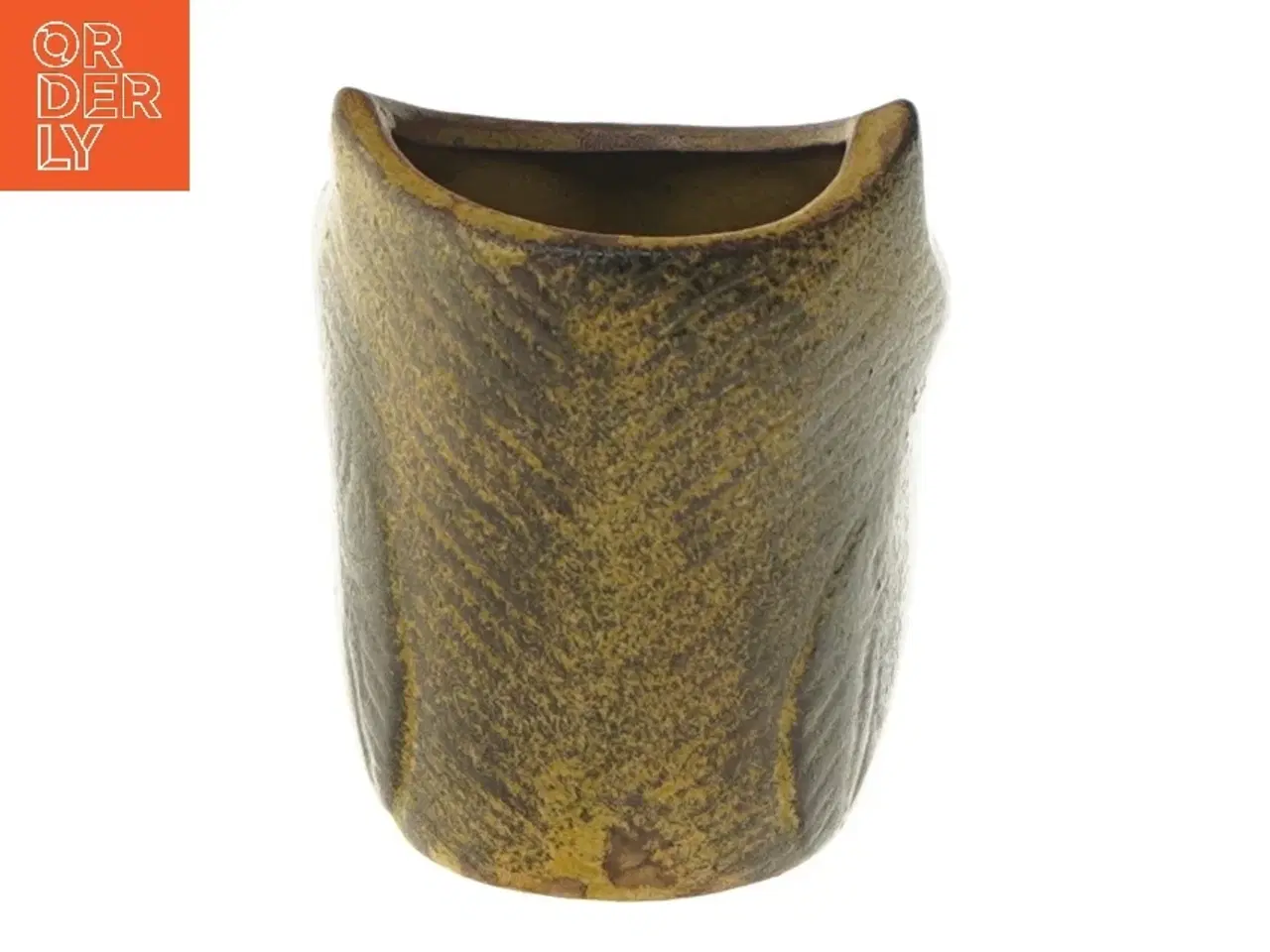 Billede 3 - Ugleformet keramikpotte/vase (str. 10 cm)