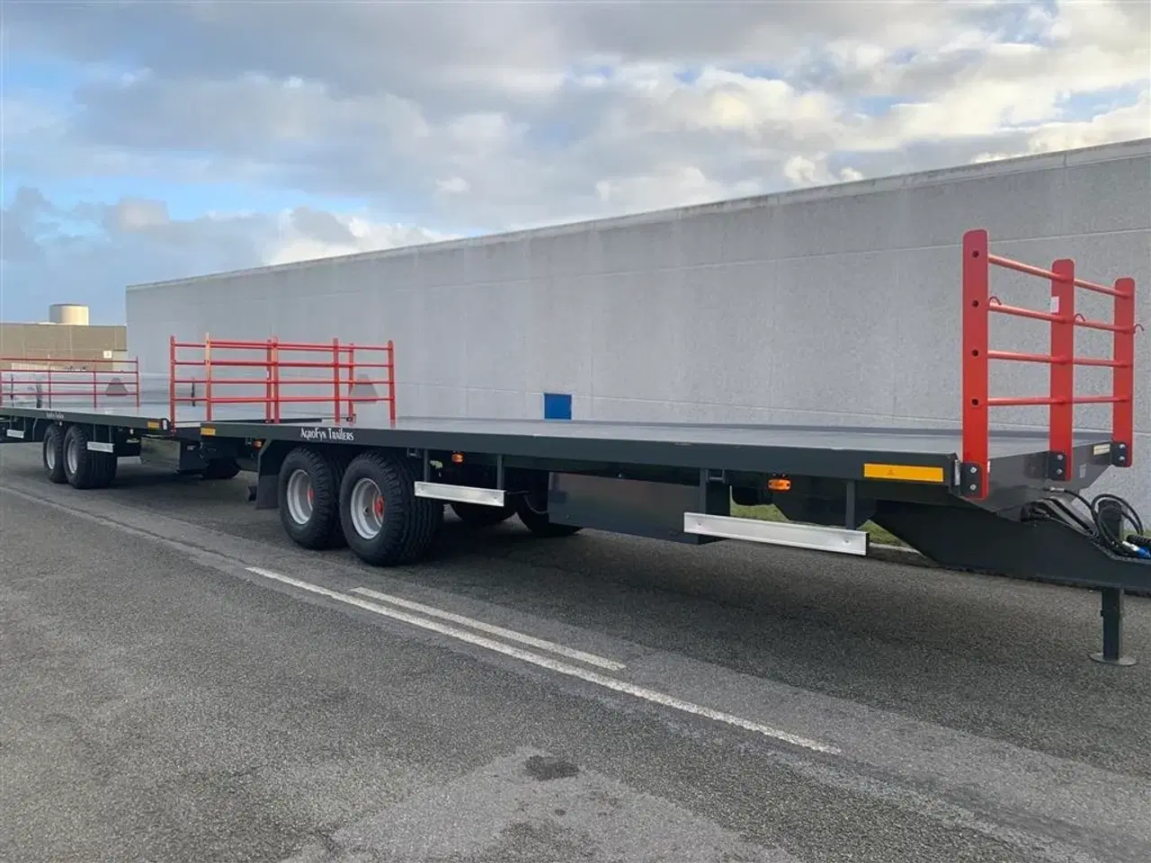 Billede 1 - Agrofyn Trailers 7.50 meter ballevogne Kærretræk - 2 x 7,50 meter ballevogne