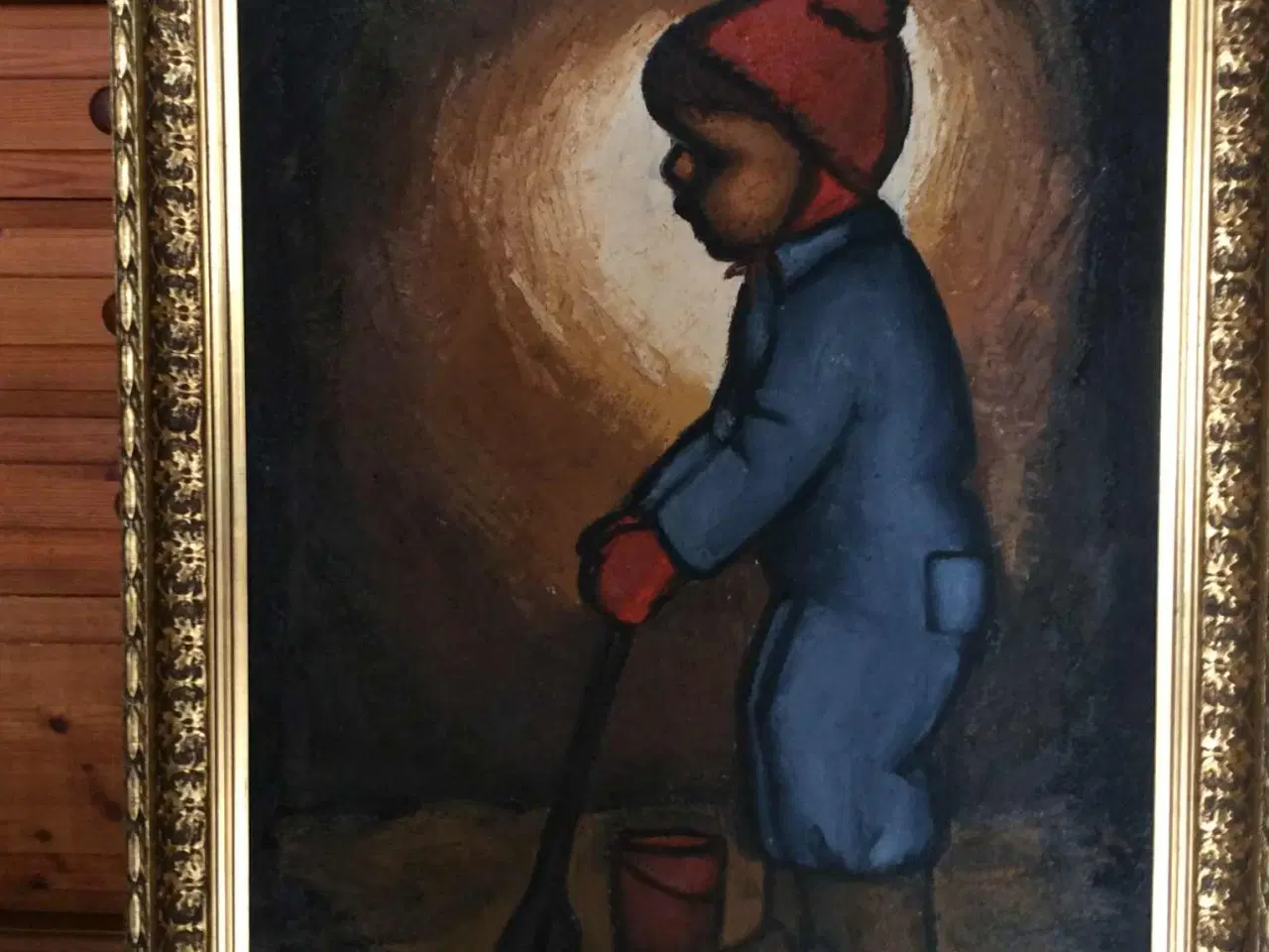 Billede 1 - Oliemaleri af Birte Kjærsgård