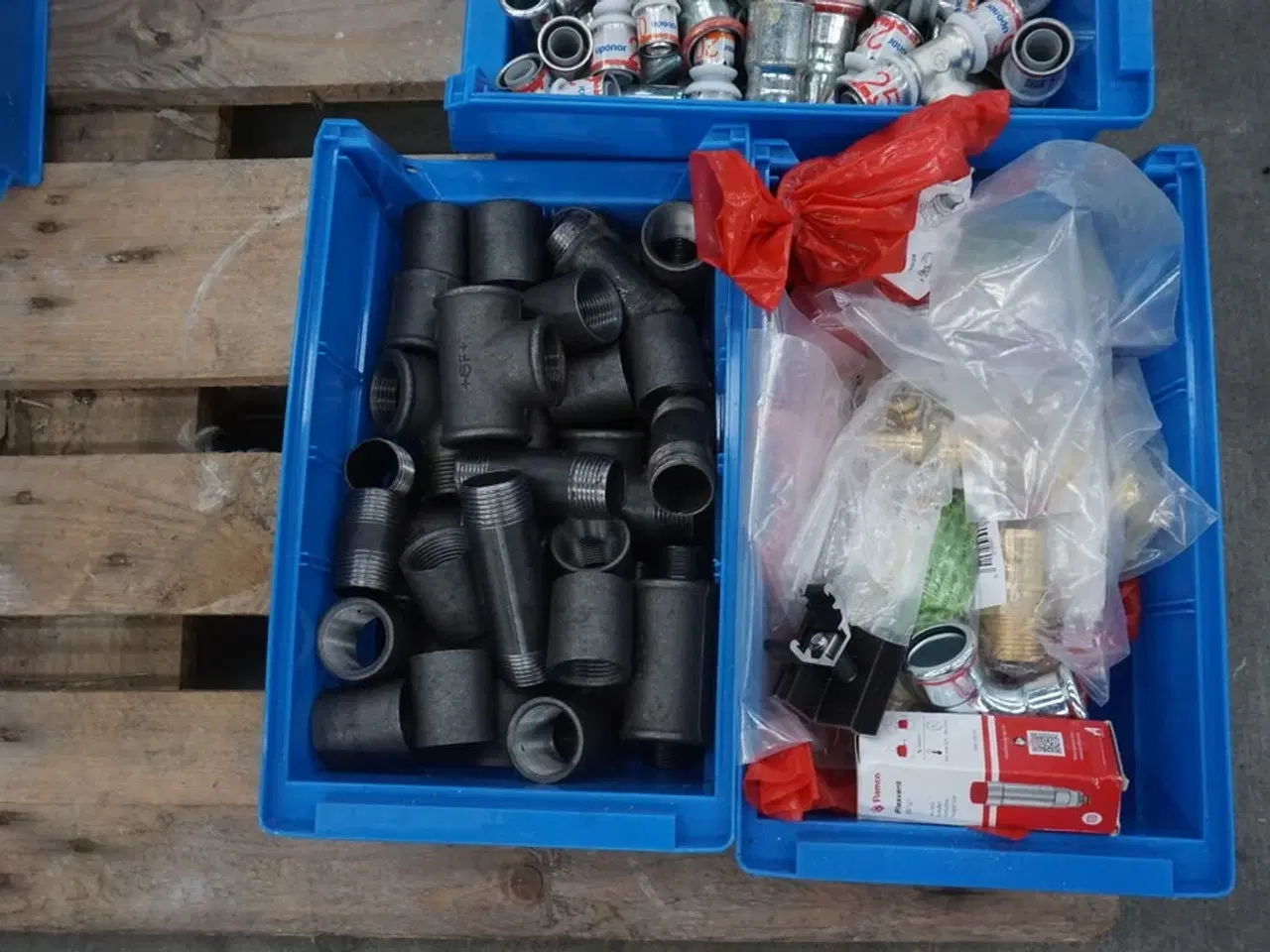 Billede 3 - 4 spande fittings