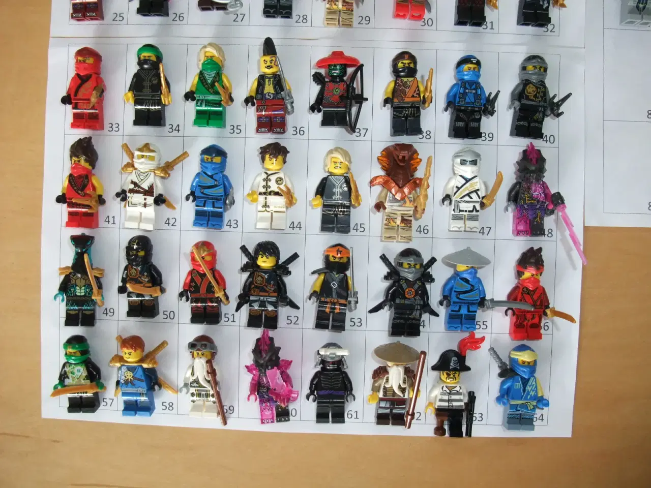 Billede 3 - Lego Ninjago Figurer 