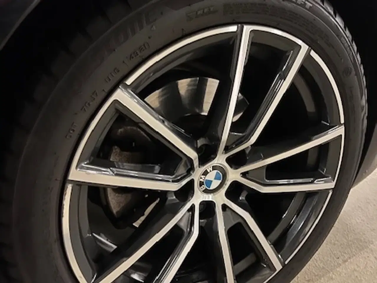 Billede 5 - 4 stk BMW Alufælge med bridgestone vinterdæk