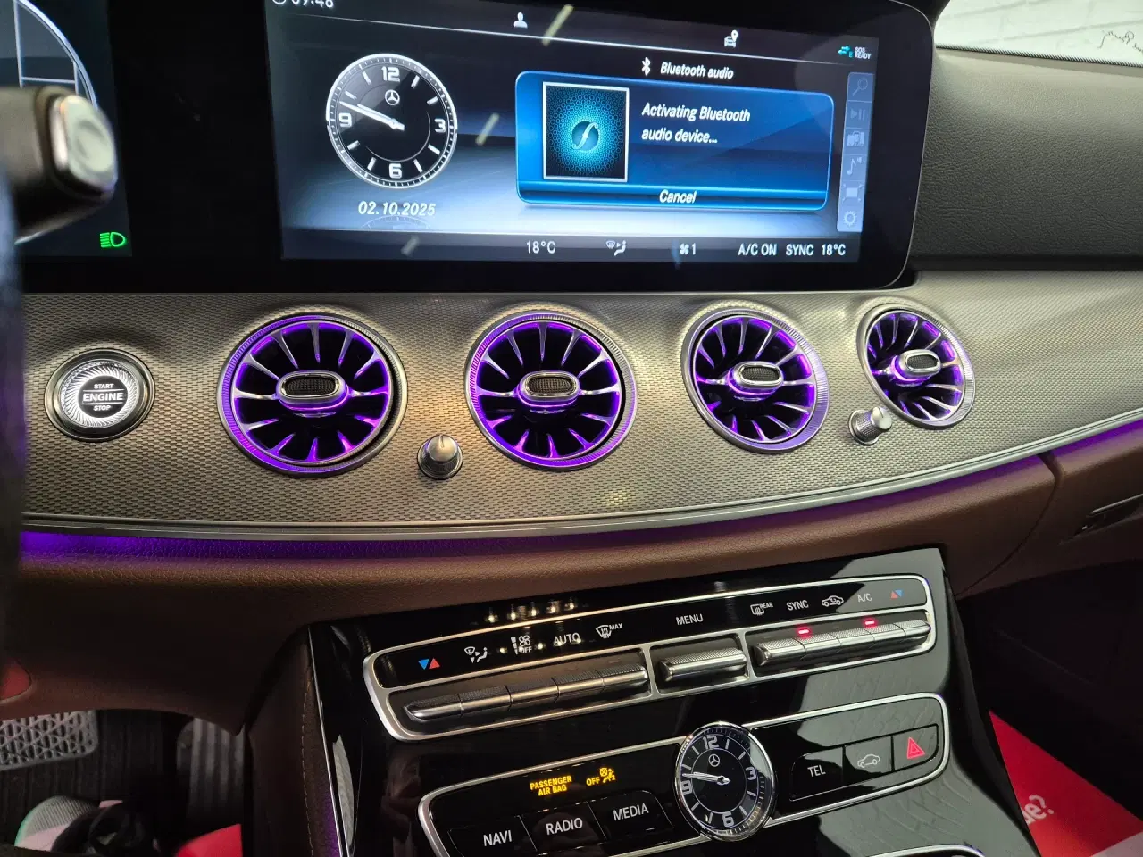 Billede 7 - Mercedes-Benz E350 d 3,0 Bluetec 9G-Tronic 258HK Aut.