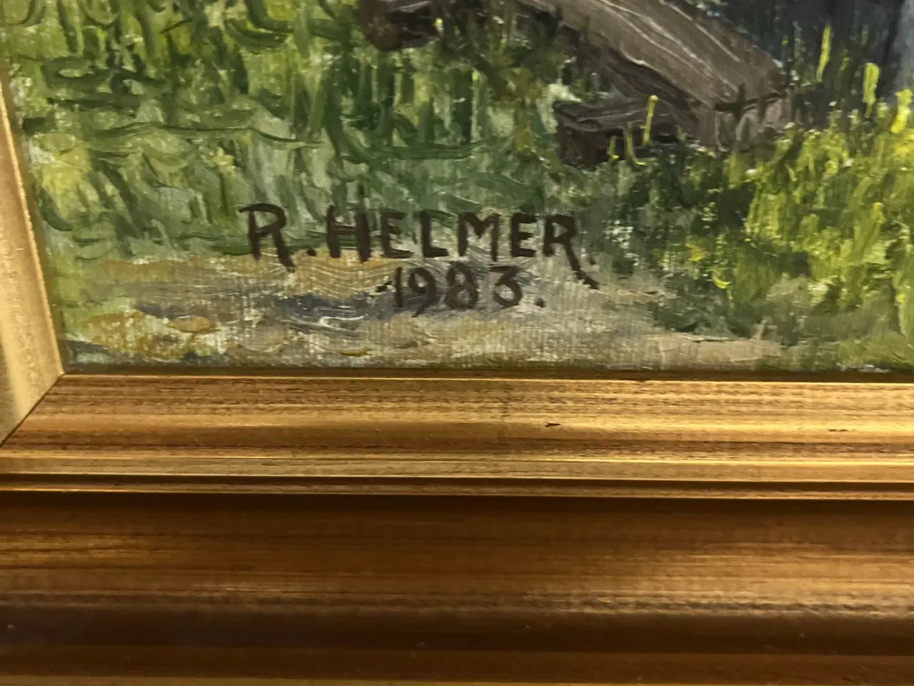 Billede 2 - Maleri af kystlandskab