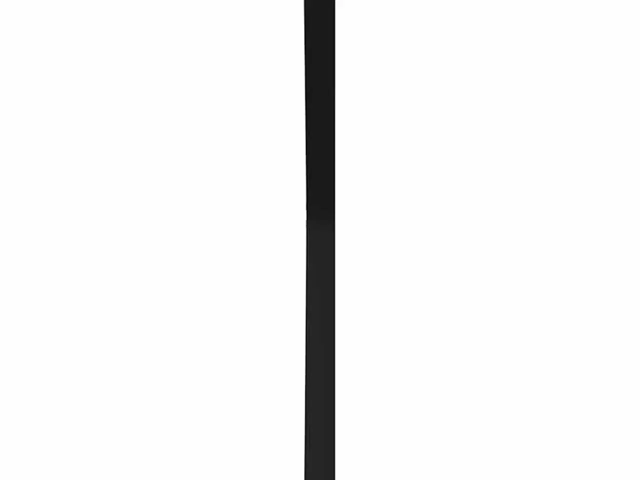 Billede 6 - Spisebordsben X-formet 2 stk. sort 70 x (72-73) cm stål