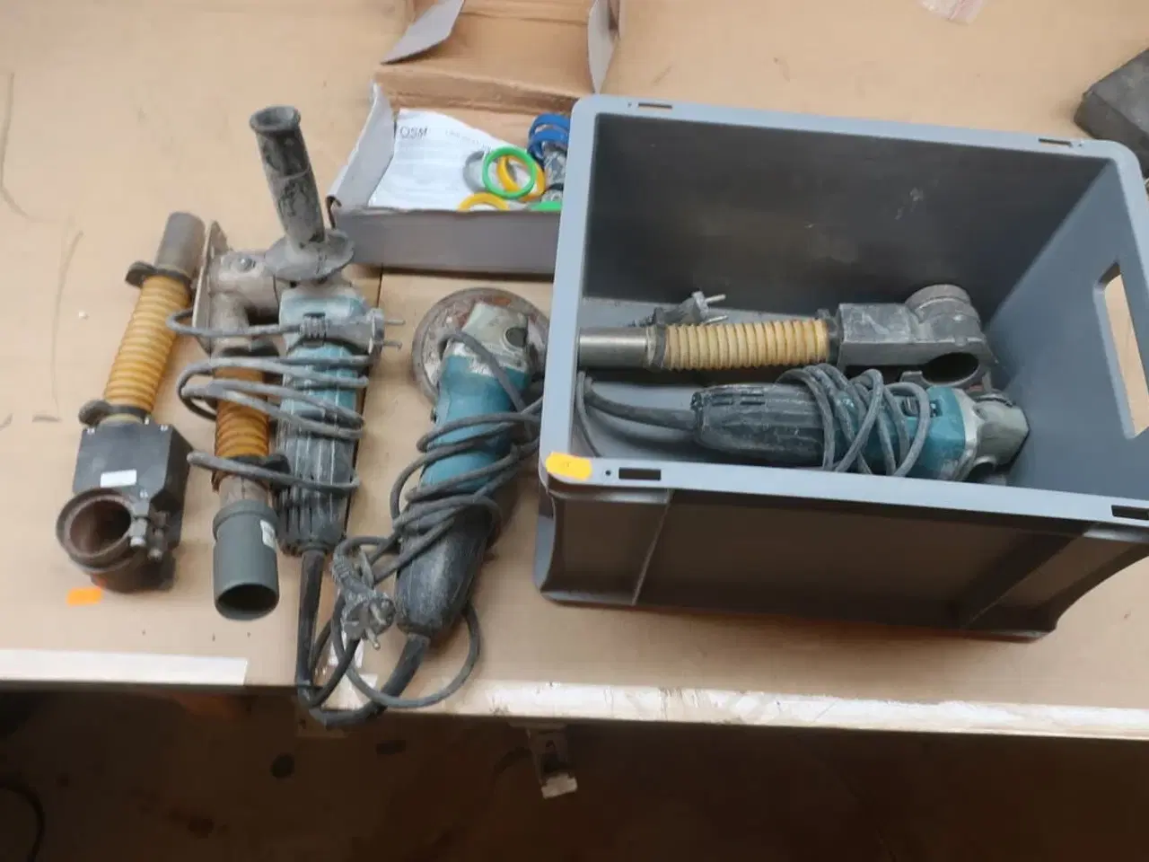 Billede 1 - 3 stk. vinkelsliber m.m. MAKITA