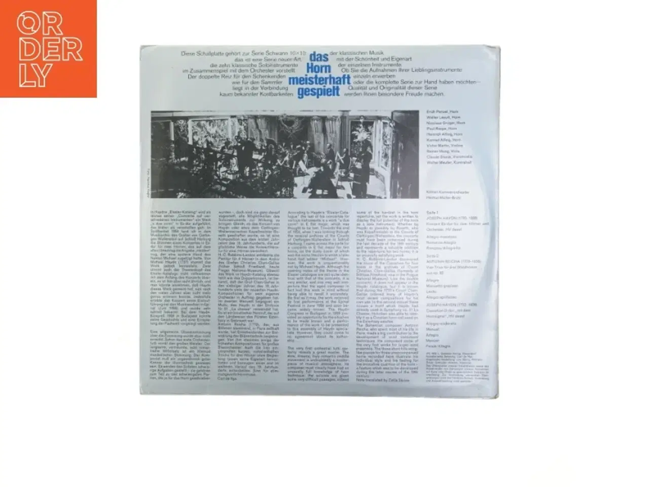 Billede 2 - Musikalbum &#39;Das Horn Meisterhaft Gespielt&#39; fra Schwann