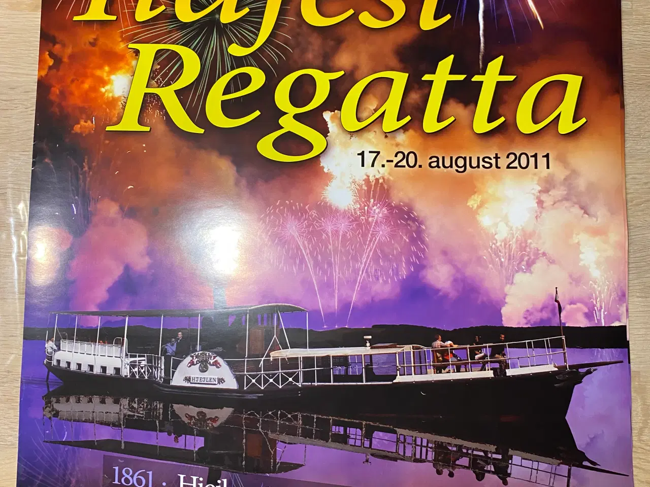 Billede 1 - Silkeborg Ildfest-Regatta plakat