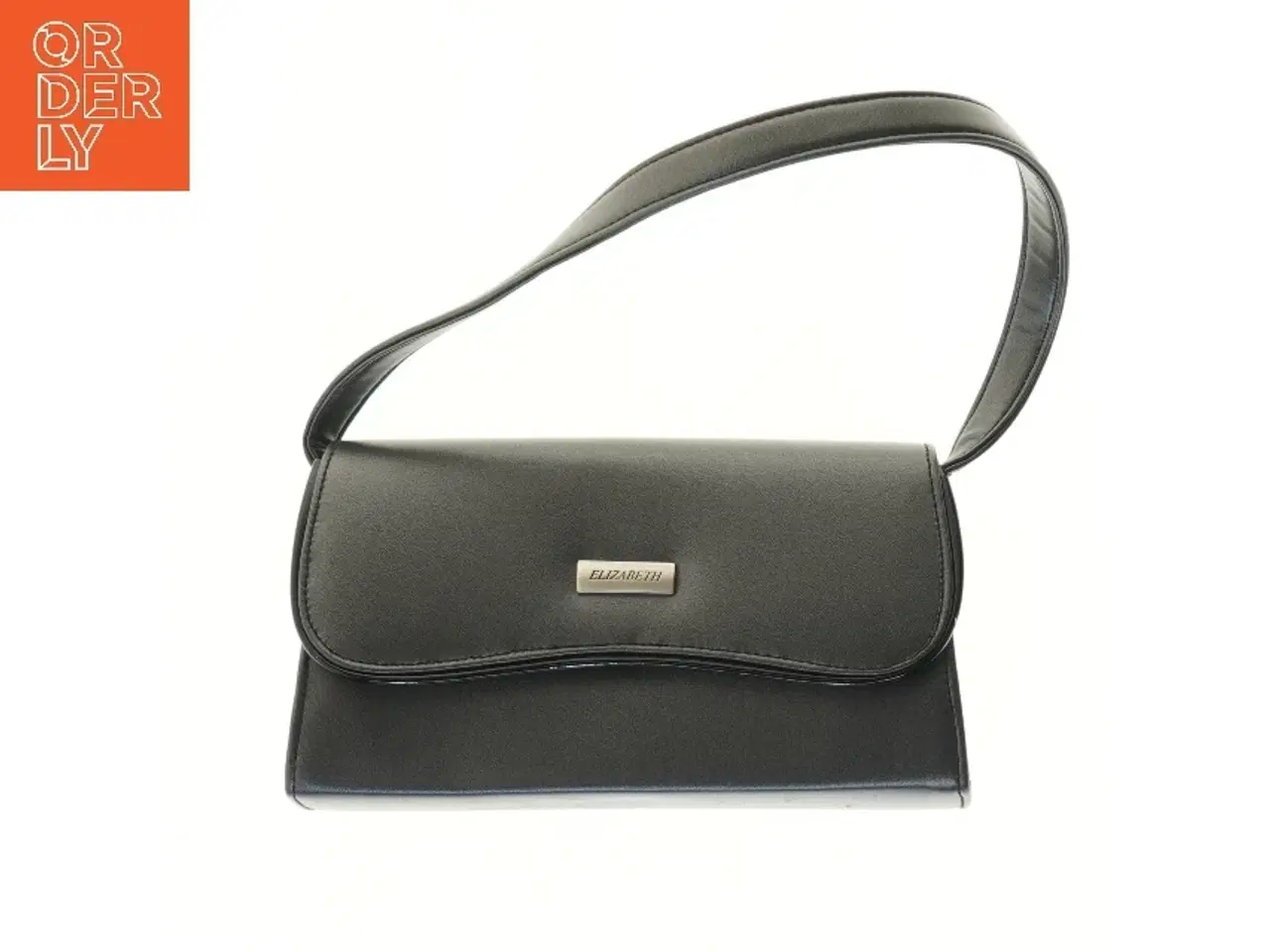 Billede 1 - Sort skuldertaske fra Elizabeth (str. 13x8x25 cm)