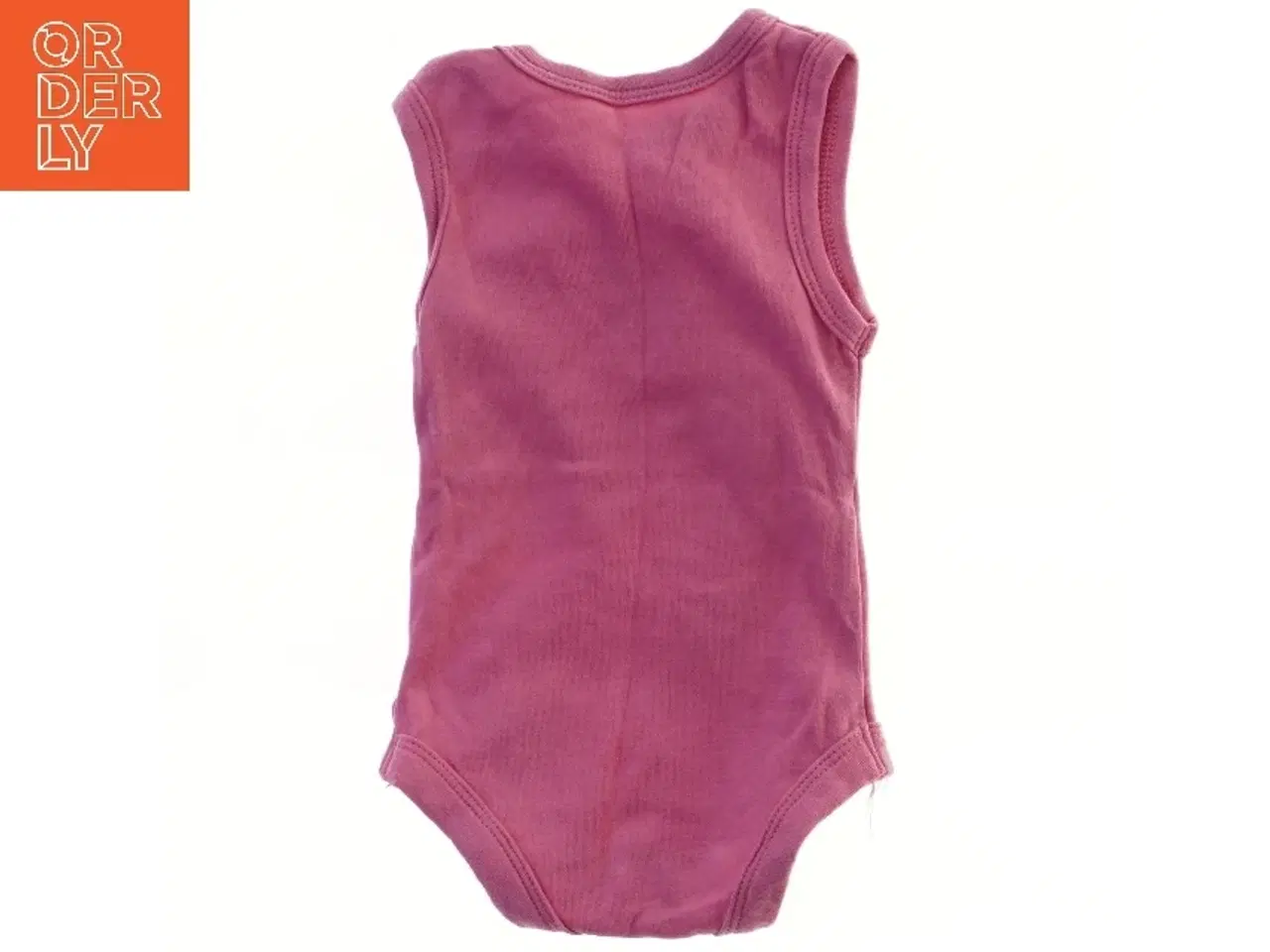 Billede 2 - Lyserød bodystocking med sommerfuglmotiv (str. 68)