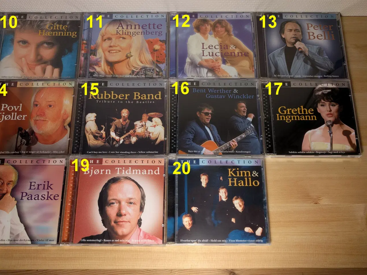 Billede 2 - Dansktop CD'er (The Collection Serien): 21 Titler