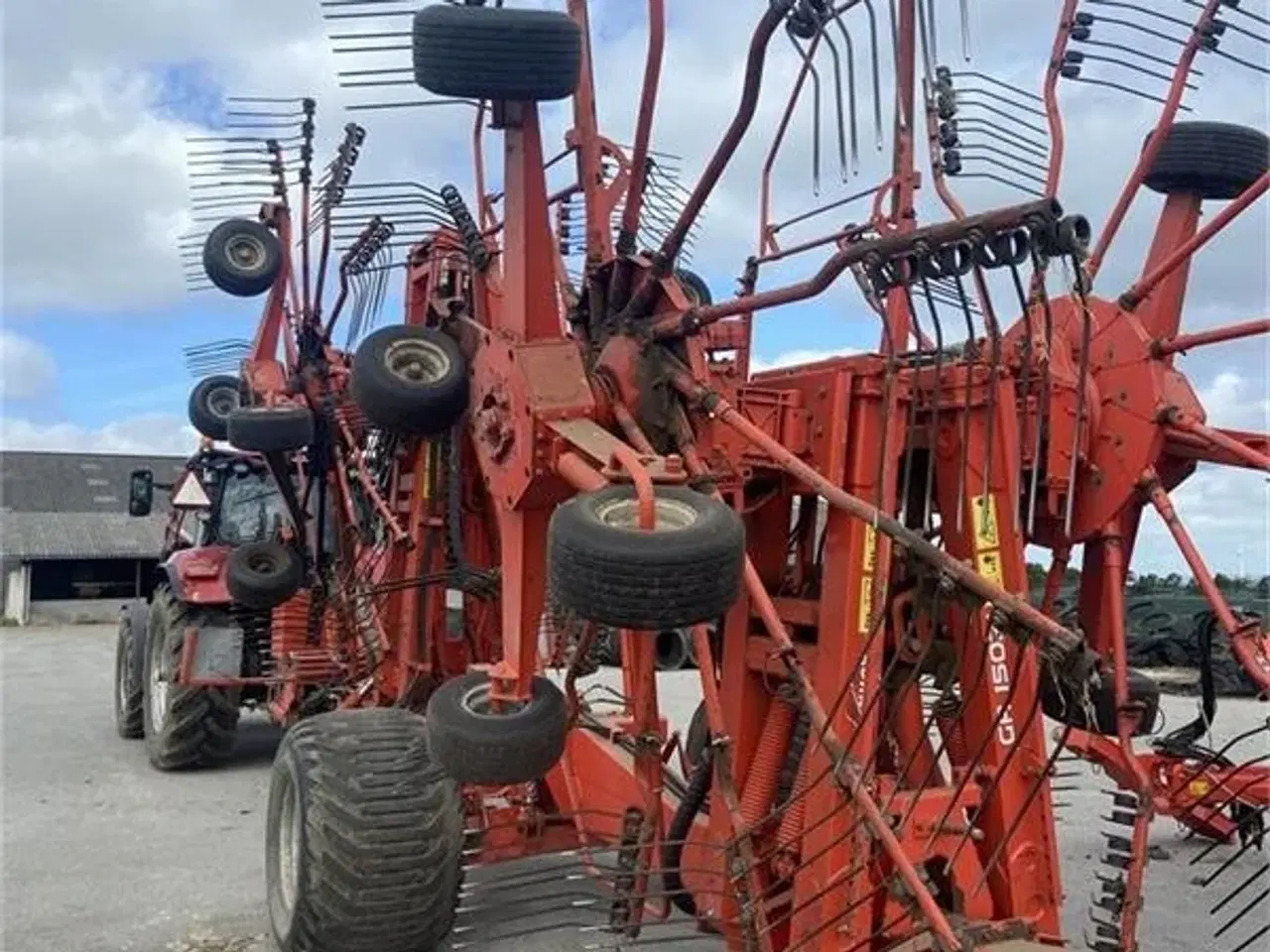 Billede 1 - Kuhn GA 15021 Med nyer rive fjedre