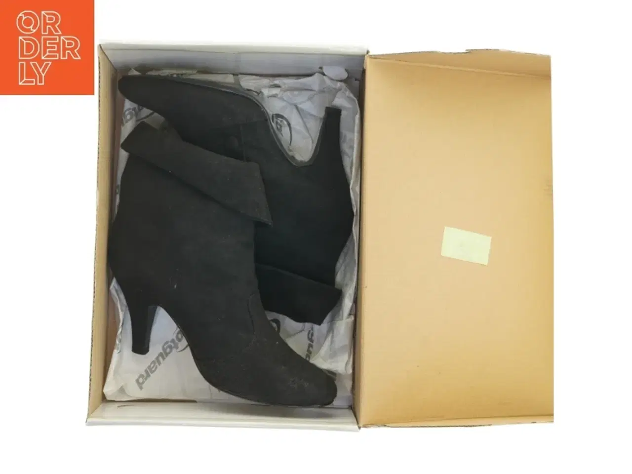 Billede 6 - Højhælede støvler (str. 38 )