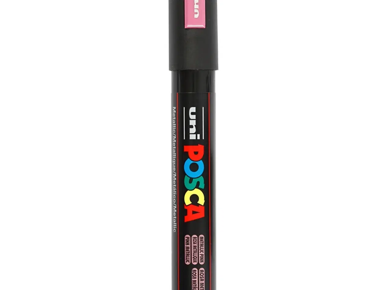 Billede 1 - Posca Tusch, PC-5M, streg 2,5 mm, medium, metallic pink, 1 stk.
